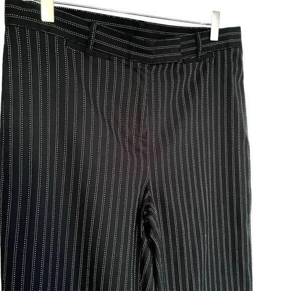 NOH Navy Blue & White Striped Trousers - Picture 1 of 9